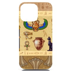 Egypt-horizontal-illustration Iphone 14 Pro Max Black Uv Print Case by Salman4z