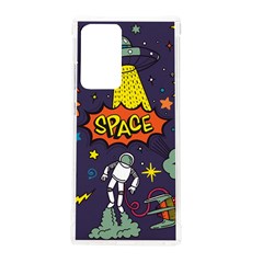 Vector-flat-space-design-background-with-text -- Samsung Galaxy Note 20 Ultra Tpu Uv Case by Salman4z