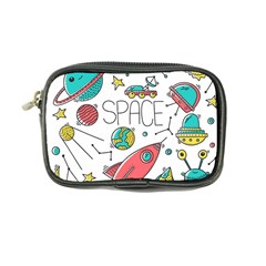 Space-cosmos-seamless-pattern-seamless-pattern-doodle-style Coin Purse by Salman4z