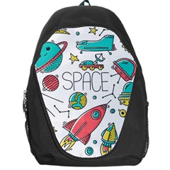 Space-cosmos-seamless-pattern-seamless-pattern-doodle-style Backpack Bag by Salman4z