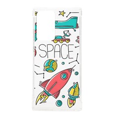 Space-cosmos-seamless-pattern-seamless-pattern-doodle-style Samsung Galaxy Note 20 Ultra Tpu Uv Case