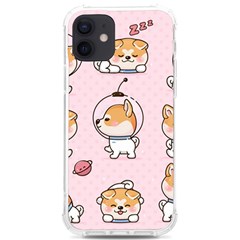 Set-kawaii-smile-japanese-dog-akita-inu-cartoon Iphone 12/12 Pro Tpu Uv Print Case by Salman4z