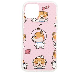 Set-kawaii-smile-japanese-dog-akita-inu-cartoon Iphone 12 Pro Max Tpu Uv Print Case by Salman4z