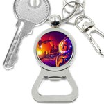 Far-future-human-colonization Bottle Opener Key Chain Front