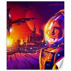 Far-future-human-colonization Canvas 8  X 10  by Salman4z