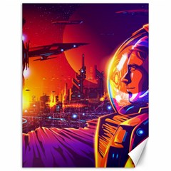 Far-future-human-colonization Canvas 12  X 16  by Salman4z