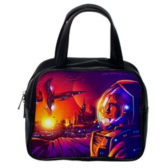 Far-future-human-colonization Classic Handbag (one Side) by Salman4z