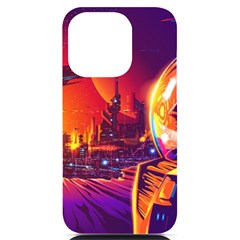 Far-future-human-colonization Iphone 14 Pro Black Uv Print Case