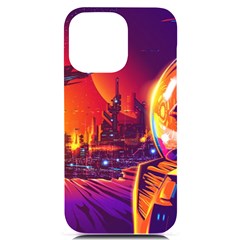 Far-future-human-colonization Iphone 14 Pro Max Black Uv Print Case