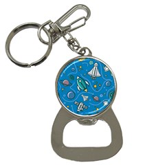 About-space-seamless-pattern Bottle Opener Key Chain by Salman4z