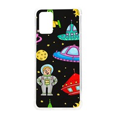 Seamless-pattern-with-space-objects-ufo-rockets-aliens-hand-drawn-elements-space Samsung Galaxy S20plus 6 7 Inch Tpu Uv Case by Salman4z