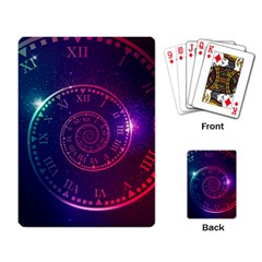 Time-machine Playing Cards Single Design (rectangle)