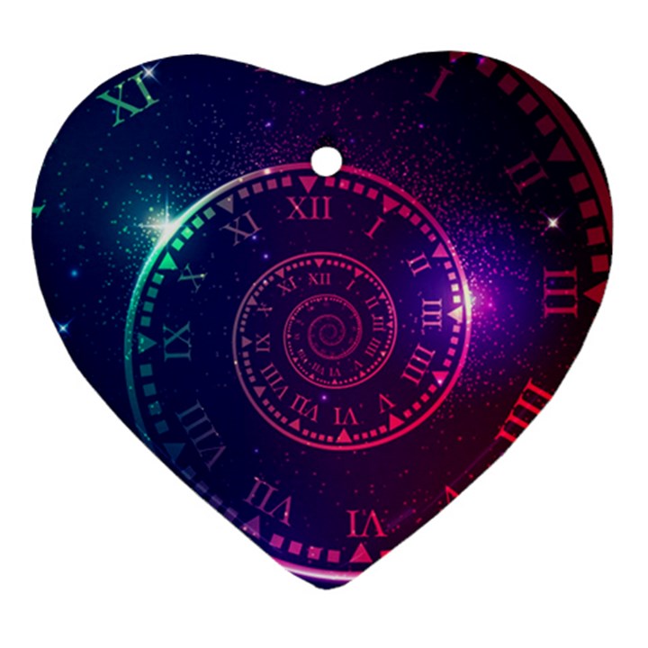 Time-machine Heart Ornament (Two Sides)