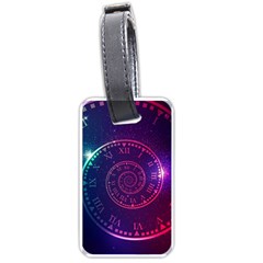 Time-machine Luggage Tag (one Side) by Salman4z