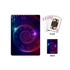 Time-machine Playing Cards Single Design (mini) by Salman4z