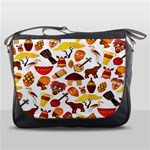 Africa-jungle-ethnic-tribe-travel-seamless-pattern-vector-illustration Messenger Bag Front