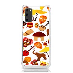 Africa-jungle-ethnic-tribe-travel-seamless-pattern-vector-illustration Samsung Galaxy S20 6 2 Inch Tpu Uv Case by Salman4z