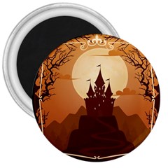 Beautiful-castle 3  Magnets by Salman4z