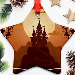 Beautiful-castle Star Ornament (two Sides) by Salman4z