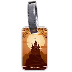 Beautiful-castle Luggage Tag (one Side) by Salman4z