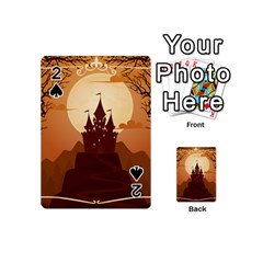 Beautiful-castle Playing Cards 54 Designs (mini) by Salman4z