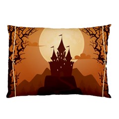 Beautiful-castle Pillow Case (two Sides) by Salman4z