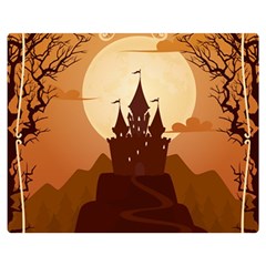 Beautiful-castle Premium Plush Fleece Blanket (medium) by Salman4z