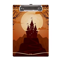 Beautiful-castle A5 Acrylic Clipboard by Salman4z