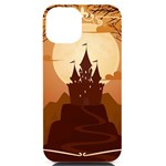 Beautiful-castle iPhone 14 Black UV Print Case Front