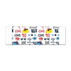 Monster-cool-seamless-pattern Sticker Bumper (100 Pack) by Salman4z