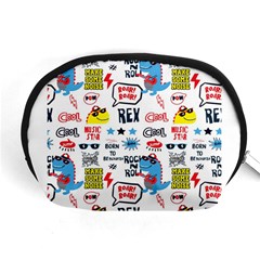 Monster-cool-seamless-pattern Accessory Pouch (medium) by Salman4z