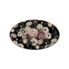 Elegant-seamless-pattern-blush-toned-rustic-flowers Sticker Oval (100 Pack) by Salman4z