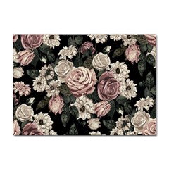 Elegant-seamless-pattern-blush-toned-rustic-flowers Sticker A4 (10 Pack) by Salman4z