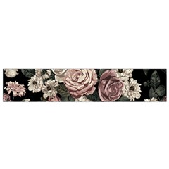 Elegant-seamless-pattern-blush-toned-rustic-flowers Small Premium Plush Fleece Scarf by Salman4z