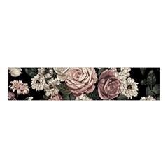 Elegant-seamless-pattern-blush-toned-rustic-flowers Velvet Scrunchie by Salman4z