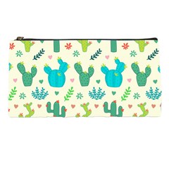 Cactus-succulents-floral-seamless-pattern Pencil Case by Salman4z