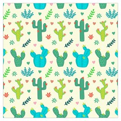 Cactus-succulents-floral-seamless-pattern Lightweight Scarf  by Salman4z