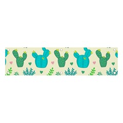 Cactus-succulents-floral-seamless-pattern Banner And Sign 4  X 1  by Salman4z