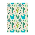 Cactus-succulents-floral-seamless-pattern A5 Acrylic Clipboard Back