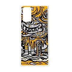 Crazy-abstract-doodle-social-doodle-drawing-style Samsung Galaxy Note 20 Tpu Uv Case