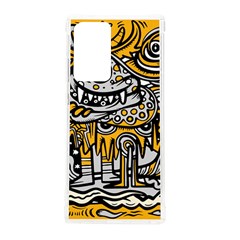 Crazy-abstract-doodle-social-doodle-drawing-style Samsung Galaxy Note 20 Ultra Tpu Uv Case