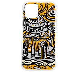 Crazy-abstract-doodle-social-doodle-drawing-style Iphone 12 Pro Max Tpu Uv Print Case by Salman4z