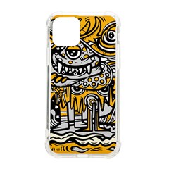 Crazy-abstract-doodle-social-doodle-drawing-style Iphone 11 Pro 5 8 Inch Tpu Uv Print Case