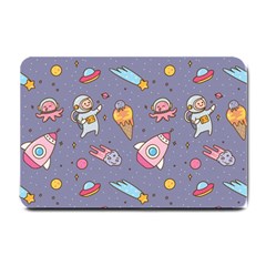 Outer-space-seamless-background Small Doormat by Salman4z