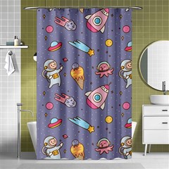 Outer-space-seamless-background Shower Curtain 48  X 72  (small)  by Salman4z