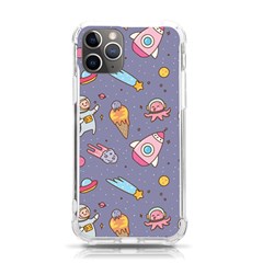 Outer-space-seamless-background Iphone 11 Pro 5 8 Inch Tpu Uv Print Case by Salman4z