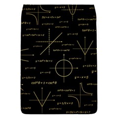 Abstract-math Pattern Removable Flap Cover (s)