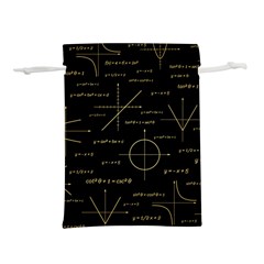 Abstract-math Pattern Lightweight Drawstring Pouch (m) by Salman4z