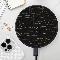 Abstract-math Pattern Wireless Fast Charger(black)