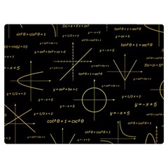 Abstract-math Pattern Premium Plush Fleece Blanket (extra Small) by Salman4z